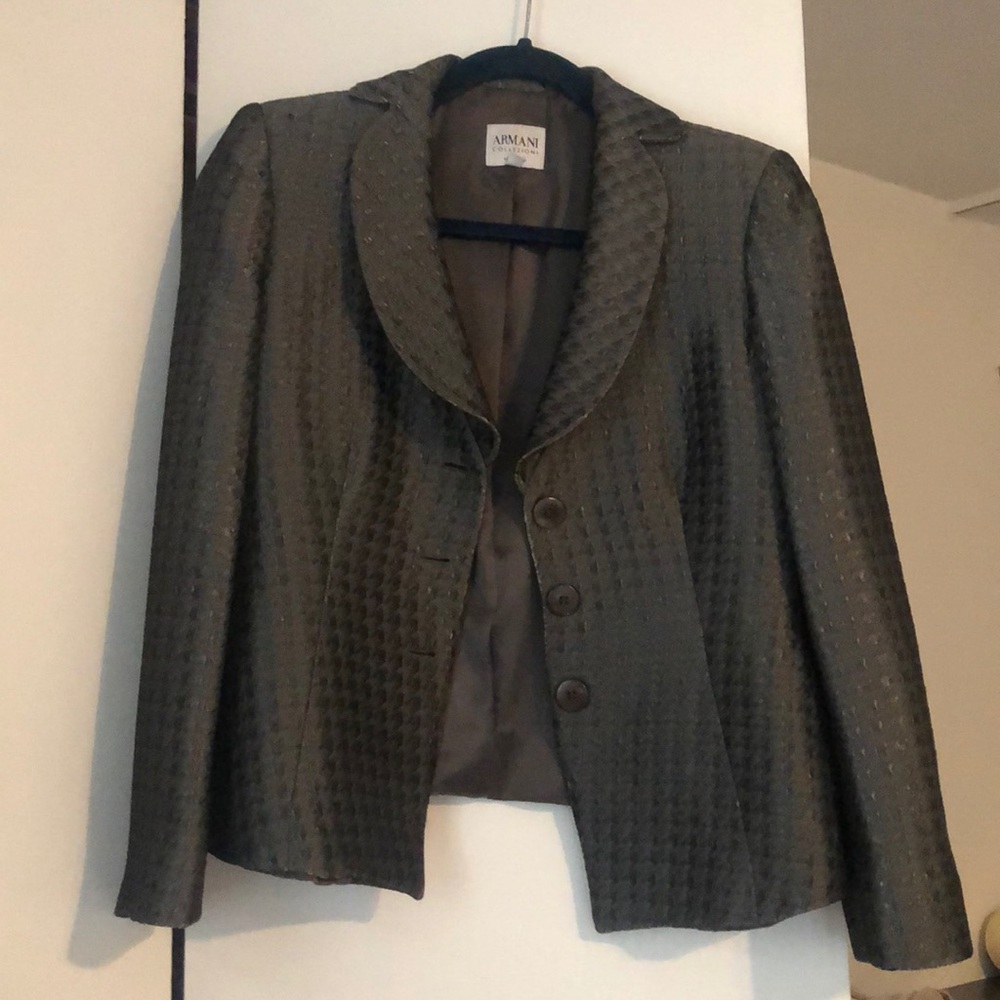 Armani Collezioni Gray Jacket